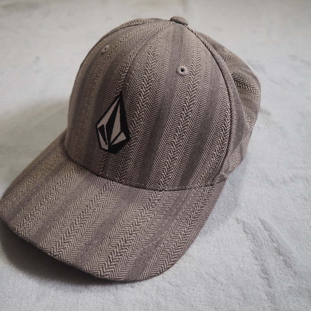 Volcom Brown Herringbone Cap